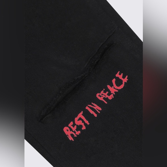 RTA BRYANT JEAN | BLACK RED R.I.P. - Picture 1 of 3